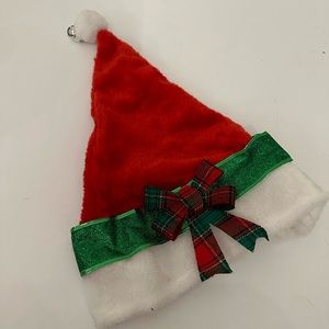 Fancy Christmas Santa hat with bell
